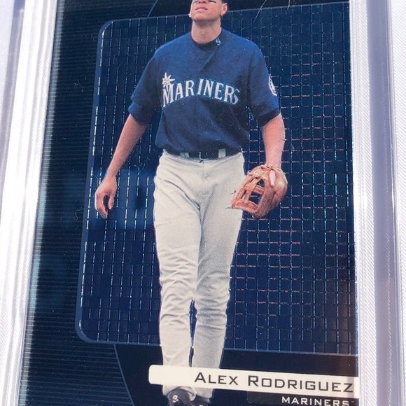 1999 Alex Rodriguez Upper Deck “Black Diamond” Card w/ foil type finish - Picture 4 of 10